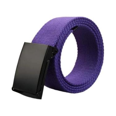 Imagem de Cinto Tático Unissex De 38cm Em Lona, Cinto Casual De Luxo Para Jeans 