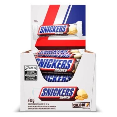 Imagem de Snickers Branco 20x42g