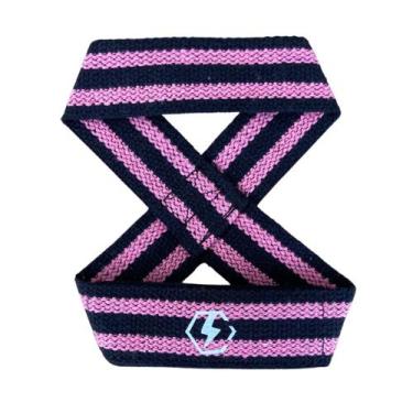 Imagem de Strap Oito Luva c/NEOPRENE Academia Musculação Treino Pesado - Endorfi