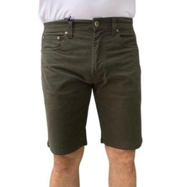 Imagem de Bermuda Sarja Fideli Giorno Regular Verde BR50401671 - Verde 50-Masculino