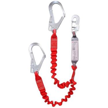 Imagem de Talabarte Segurança Tubular Y com ABS 2 Conexões CP 2102 Contra Queda 