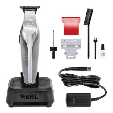 Imagem de Máquina de Acabamento Hi-viz Cordless para Barba Lâmina Aço Inox Bateria Recarregável c...