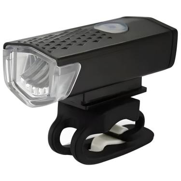 Imagem de Kit de Farol para Bike Ultra LED USB Recarregável com Iluminação Frontal e Traseira Bra...