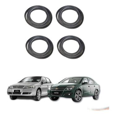 Imagem de Kit de Borrachas de Porta F103 para Astra Hatch Sedan Após 95 Vectra 93 Uniflex