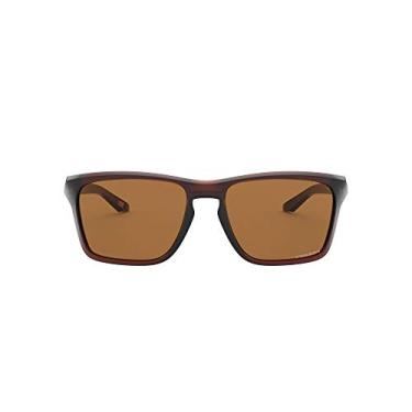 Imagem de Óculos de Sol Oakley Sylas 0OO9448 944802 Tam 57 / Marrom Escuro - Lentes Prizm Bronze