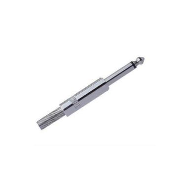 Imagem de Conector P10 Mono P10MJ1 - Tiaflex - Pacote 05 peças