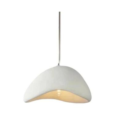 Imagem de Luminária Pendente De Teto Nordic Wabi Sabi Para Sala De Jantar, Quart
