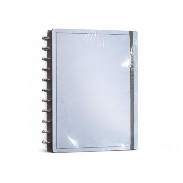 Imagem de Caderno de Disco Reposicionável Caderno Inteligente Disco Grey Grande 210x280mm 80 Folh...