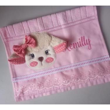 Imagem de Toalhinha Ovelhinha Com Nome - Atelier Bibi Rocha