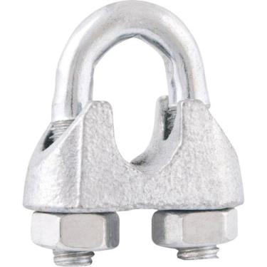 Imagem de Clips Para Cabo De Aço 3/8" - 9,53 Mm Galvanizado Vonder