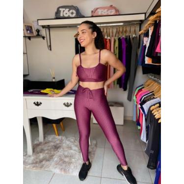 Imagem de Conjunto cirre  com empina bumbum - TAFitnesstore 