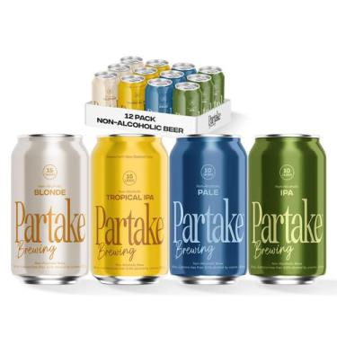 Imagem de Pack Variado de Cerveja Sem Álcool Partake 355 ml x12