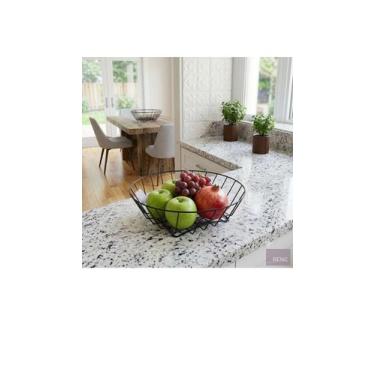 Imagem de fruteira para mesa preta alpif