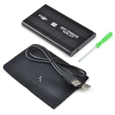Imagem de Case Para Hd De Notebook Sata 2,5 Usb 2.0 Em Alumínio