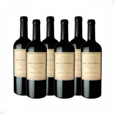 Imagem de Vinho Tinto Argentino D.V Cabernet Malbec Caixa 6 Unidades - Flexinter