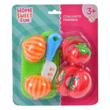Imagem de Conjunto Frutinhas Crec Crec Home Sweet Fun Play&Fun Sortido