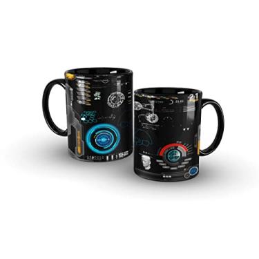 Imagem de Caneca Preta LEAR mundo Geek