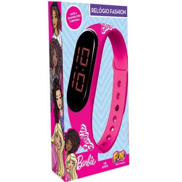 Imagem de Relogio Barbie com Medidor de Temperatura FUN F0062-2