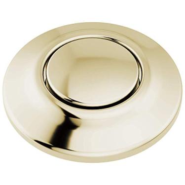 Imagem de Delta Faucet Interruptor de ar para eliminação de níquel polido, interruptor de ar para eliminação de lixo, kit de interruptor de ar, botão de interruptor de ar, níquel polido 72050-PN