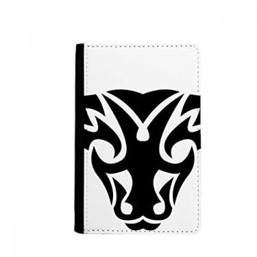 Imagem de Constellation Taurus símbolo do zodíaco Porta-passaporte Notecase Burse capa carteira porta-cartões