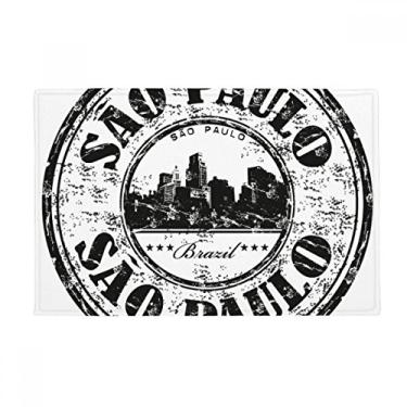 Imagem de DIYthinker Tapete antiderrapante para porta de banheiro com elemento cultural, tapete antiderrapante