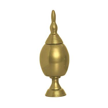 Imagem de Pote Taça Veneza Peq E Tampa Ceramicas Pegorin Bronze Pequeno