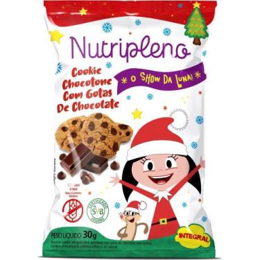 Imagem de Kit 20 Cookie Chocotone Gotas Chocolate Luna Nutripleno 30G