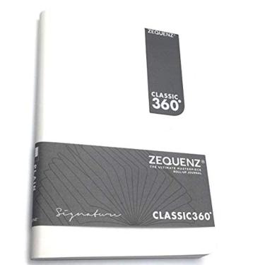 Imagem de Caderno Zequenz Classic 360 Signature B6, em branco, branco