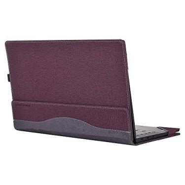 Imagem de XJchen Capa protetora para laptop Lenovo Yoga 7 9 2 em 1 14ILL10 14AKP10 14AHP9 14AHP9 14IAL7 14ARB7 14ARP8 14ARP8 14IAP7 14IRP8 IdeaPad Slim 3 5 ThinkBook 14 G8 Manga (vinho)