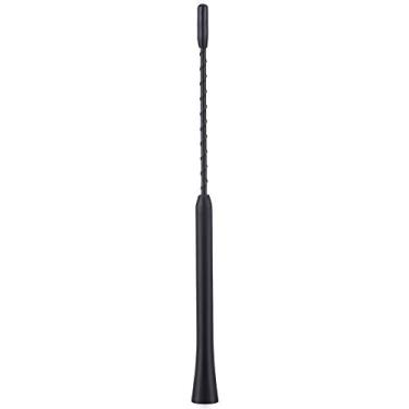 Imagem de Antena de carro 23 cm Antena de borracha flexível universal de substituição Antena de rádio FM antiruído Beesting Aerial para carro à prova de lavagem antena com 3 parafusos diferentes