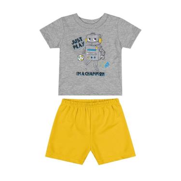 Imagem de Conjunto Camiseta e Bermuda Bebê Menino Bee Loop-Masculino