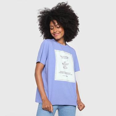 Imagem de Camiseta Animale Jeans Oversized Bright And Bold Feminina-Feminino