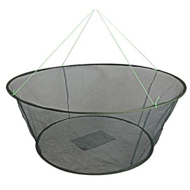 Imagem de EASY BIG Rede de Pesca Dobrável Mão Lançar Gaiola para Capturar Peixes Camarão Caranguejo