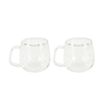 Imagem de Conjunto de Xícaras Tramontina para chá e cappuccino 200ml 2 Peças