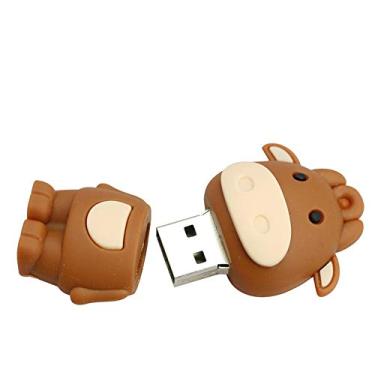 Imagem de 64 GB 12 animais simbólicos modelo Flash Drive USB 3.0 Drive Memory Stick Pen Drive Armazenamento de dados Zip Drive Jump Drive Flash Stick USB Stick USB Flash Drive - Gado