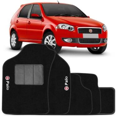 Imagem de Tapete Automotivo Fiat Palio Carpete Base Pinada - Scar