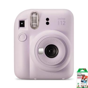 Imagem de Câmera Instantânea Fujifilm Instax Mini 12 + Filme Instax Mini 10 Foto