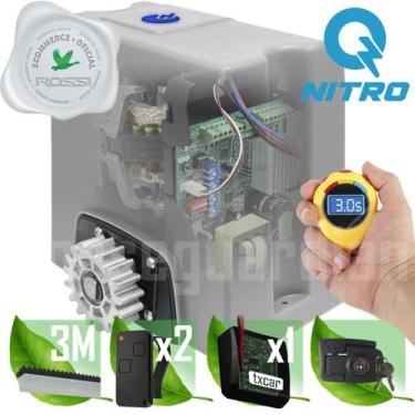 Imagem de Kit Motor Rossi Dz4 Nitro 3m Crem 2 Control 1 Txcar 850kg