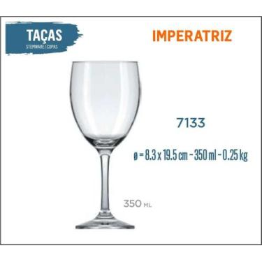 Imagem de Taça Imperatriz 350ml - Vinho Tinto Rosé Branco Água - Nadir Figueired