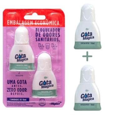 Imagem de Aromatizador de Banheiro Bloqueador de Odores 2 Unidades Eucalipto/Tro