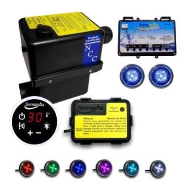 Imagem de Aquecedor Digital 2P De Luz P/ Banheira Hidromassagem 5000w 220v - San