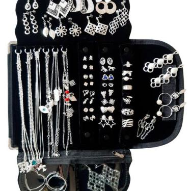 Imagem de Liquida Tudo Semi Joias Kit 10 Peças Folheadas A Prata Revenda - Jady 