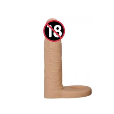 Imagem de Anel Companheiro 14cm Bege - 5.8" The Ultra Soft Double - Lovetoy, Beg