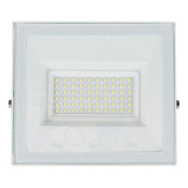 Imagem de Refletor Led 50w Bivolt Luz Branca Ip65 Branco - Inspire, 127/220V
