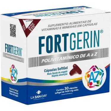 Imagem de Fortgerin AZ (30 Cápsulas) - La San-Day, 30 Cápsulas
