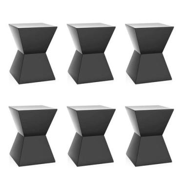 Imagem de Conjunto com 6 Bancos Nitro Preto - I'M IN