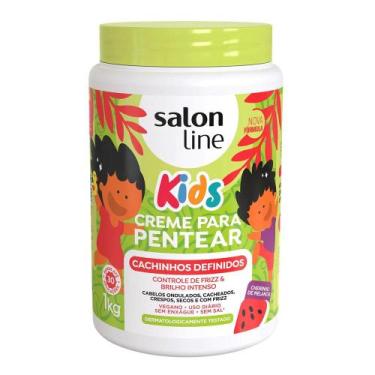 Imagem de Creme Pentear Cachinhos Definidos Kids 1kg Salon Line