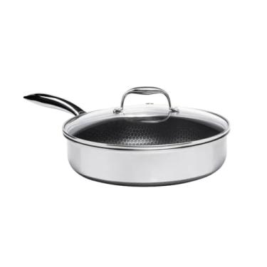 Imagem de Oxford Frigideira Reta Em Aço Inox 28cm Cookingpro Hive
