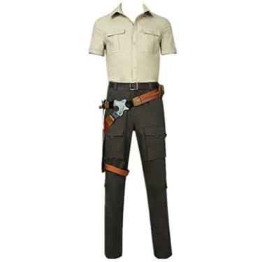 Imagem de Cos Smolder cosplay fantasias de Halloween Natal terno adulto terno masculino festa fantasia conjunto cinto venda a varejo, Feito sob medida, One Size