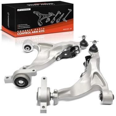 Imagem de A-Premium 2 x Braço de controle inferior dianteiro, com junta esférica e bucha, compatível com Infiniti M35h 2013, M56 2013, Q70 2014-2019, Q70L 2015-2019, RWD